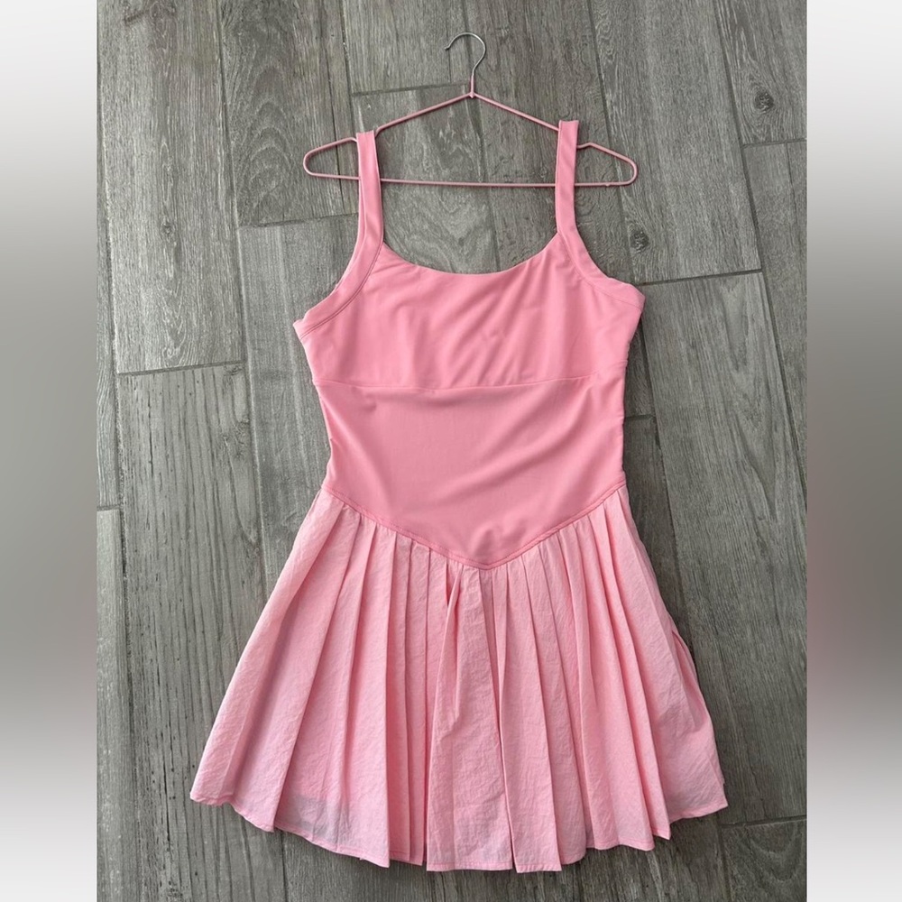 Pink Athletic Tennis Dress